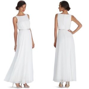 Long accordion dress